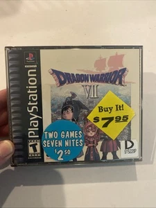 Dragon Warrior VII (Sony PlayStation 1, 2001) Disc 1 & 2 - Picture 1 of 6