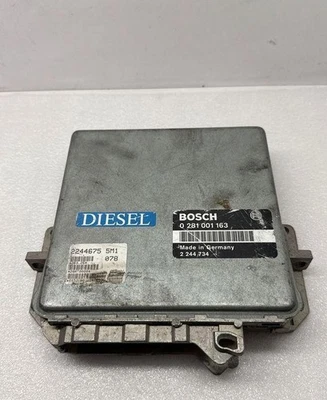 BMW 5 E34 Motorsteuergerat/-modul 2244734 0281001163 2244675 - Image 1 of 4