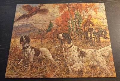 1940's Vintage TUCO Puzzle COMPLETE   " TOUGH BREAK " Beautiful LOOK - Image 1 of 3