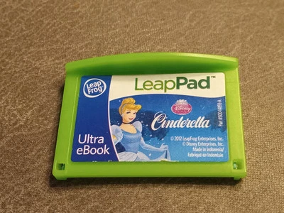 LeapFrog Disney’s CINDERELLA Game Cartridge Ultra eBook LeapPad Only - Image 1 of 2