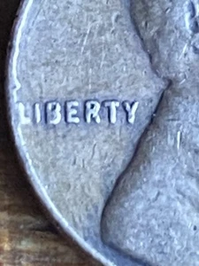 1957 D Lincoln Wheat Penny - Errors , L on Rim , Filled B - Picture 1 of 6