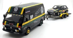 Otto 1/18 OT353 Rally Set - VW Golf MK 1 + VW LT35 And Trailer France 1981 - Picture 1 of 9