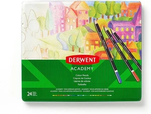 Derwent Academy Colour Pencils, 24 - Picture 1 of 5