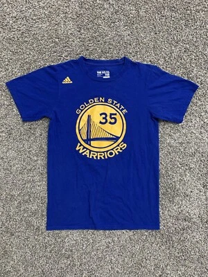 Camisa Golden State Warriors Azul Kevin Durant Talla S Adidas NBA Baloncesto Go-To Foto 1 de 4