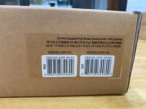 CBS220-24FP-4X-EU Cisco CBS220 24x1GE PoE 382W, 4 SFP+ 10G Uplink - Picture 1 of 5