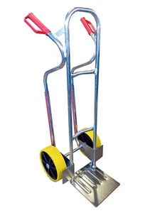Aluminium Alu Sackkarre 200 kg - PU-Räder (pannensicher!!!) - MADE IN EUROPE !!! - Bild 1 von 8