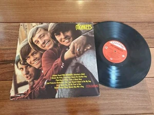 The Monkees Self Titled LP Vinyl Record 1966 COLGEMS Album Cardboard Sleeve - Picture 1 of 4