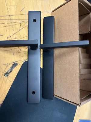 Emtek Multi Point C5, пара манекенов, современный стиль, 1-1/2 дюйма x 11 дюймов, рычаг Helios, правая сторона - Изображение 1 из 2