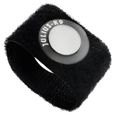 Julius-K9 LED Spot für Hunde - Kletthalterung, 3 Modi, spritzwassergeschützt