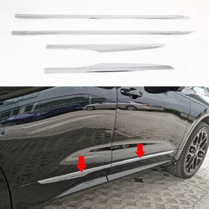 For Chevrolet Blazer 2019-2024 2025 Chrome Body Side Guard Molding Strip Trim - Picture 1 of 12