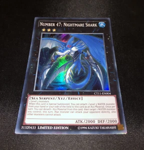 Number 47: Nightmare Shark - CT11-EN004 - Limited Edition - Super - Yugioh - Picture 1 of 1