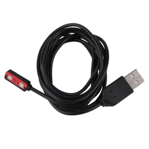 USB Charging Cable Charger Adapter for Pebble Steel Smartwatch Watch Black - Picture 1 of 4