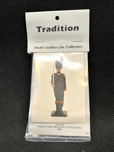 Oficial Francés Modelo de Artillería Juguete Soldado Tradición Reino Unido Gama Nuevo en Bolsa de Plomo - Imagen 1 de 2