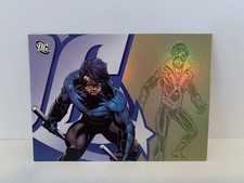 DC Legacy Gold Parallel #22 Nightwing Teen Titans Robin Batman Bludhaven Gotham 