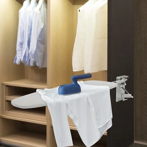 Wall Mounted Ironing Board Fold Away 180° Swivel Iron Board with Heat Resistant - Picture 1 of 16