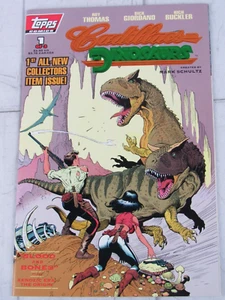 Cómics Topps de Cadillacs y dinosaurios #1 de febrero de 1994 - Imagen 1 de 2