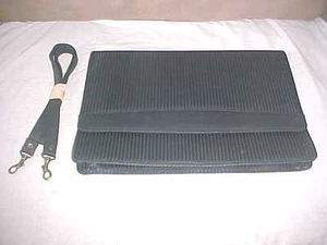 NUEVO PORTAFOLIO DE CUERO NEGRO Benson & Hedges CARTERA COLECCIÓN FIRMA Raro - Imagen 1 de 1