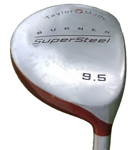 TaylorMade Burner Super Steel Driver 9.5° Graphite R-80 Bubble Shaft Golf Club - Picture 1 of 20