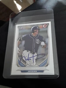 Nick Torres SP Auto San Diego Padres 2014 1st Bowman rookie - Picture 1 of 2