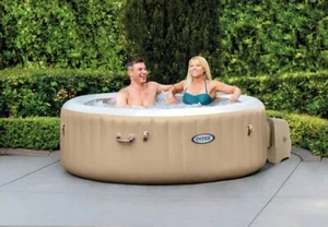 Intex Inflatable Spa PureSpa 4 Person Heated Bubble Massage Spa 28426 New 2025 - Picture 1 of 12