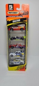 Matchbox 1996 Action System Racing Cars 5 Pack - Ferrari, Race Cars~New~E14