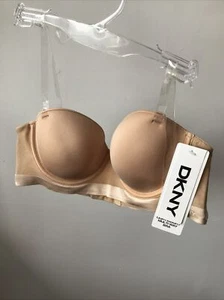 DKNY REGGISENO LEGGERO MULTIWAY 36b Nudo NUOVO CON ETICHETTE £22 nuovo offerta limitata - Foto 1 di 7