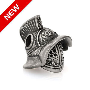 NEW! Gladiator Helmet Paracord Bracelet Beads Custom EDC Tool Lanyard Bead