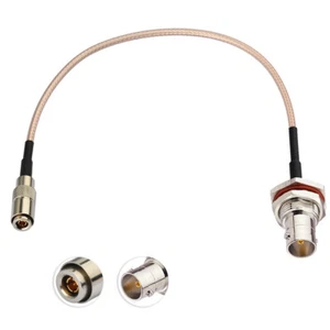 10-pak 75 Ohm BNC żeński uchwyt grodziowy zgodnie z DIN 1.0 / 2.3 RG179 3G HD SDI kabel 1m - Zdjęcie 1 z 5