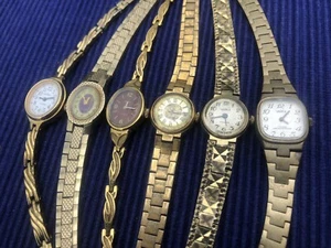 Vintage Armbanduhr Damen Möwe Russland zur Bergung für Ersatzteile.6 Stk. - Bild 1 von 12