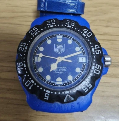 TAG HEUER Formula 1 Pro 381.513/1 Blue Dial Men's Watch From JP - Image 1 of 4