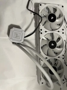 Corsair iCUE H150i Elite Capellix Liquid CPU Cooler - White - Afbeelding 1 van 3