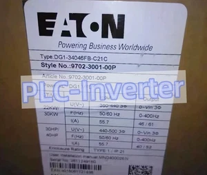 NUEVO EATON DG1-34046FB-C21C Convertidor de Frecuencia Entrega Rápida/ - Imagen 1 de 2