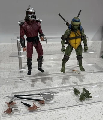 NECA Teenage Mutant Ninja Turtles (película de 1990) Shredder vs Leo - Batalla en la azotea Foto 1 de 3
