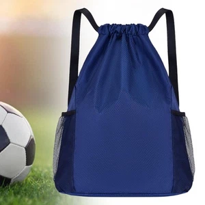Drawstring Backpack for Kids Adults Portable Large Rucksack Draw String Bag - Picture 1 of 21