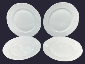4 Haviland Ranson White Bread & Butter Plates France 6" - Picture 1 of 10