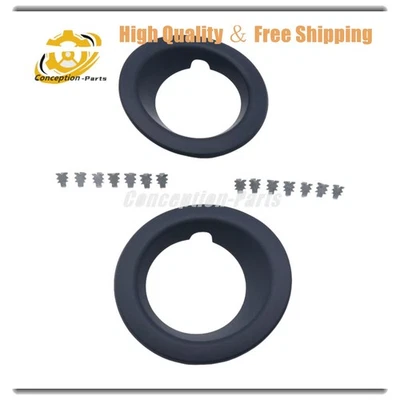 NEW 2X Left & Right Fog Lamp Bezel For 2006-2009 Land Rover Range Rover Sport - Image 1 of 4