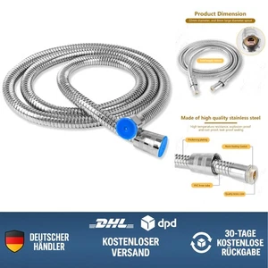 Duschschlauch 150 cm, Mehrschichtiger Explosionsgeschützter Duschschlauch - Bild 1 von 10