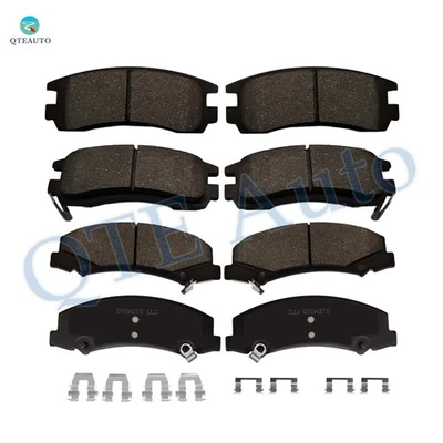 Juego de 8 pastillas de freno delanteras-traseras cerámicas para Chevrolet Impala 2006-2010 Foto 1 de 4