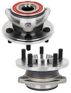 513084 Front Wheel Hub Bearing Assembly 5 Lugs w/ABS for Jeep 1989-2001 2 Pieces - Picture 1 of 7