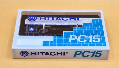 Cinta de casete de audio en blanco Hitachi PC 15 (sellada) ¡NUEVA DE STOCK! Nuevo Foto 1 de 4
