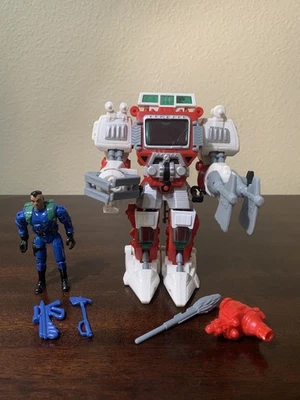 Marco electrónico Jinx Madison Fire Warrior 1995 EXO SQUAD Playmates 100 % completo Foto 1 de 2