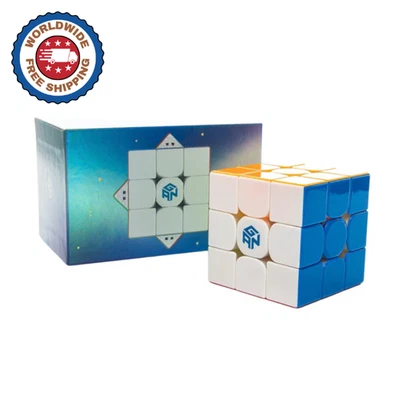 Cubo de velocidade magnético GAN 12 Maglev UV 3x3, sem adesivo 56mm magia profissional - Imagem 1 de 4