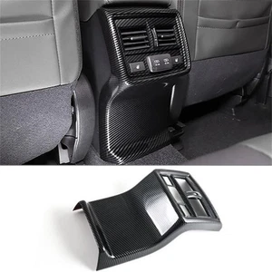 Carbon Fiber Rear Air Outlet Vent Frame Cover Trim For Subaru Forester 2025 2026 - Picture 1 of 6