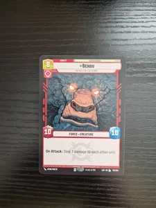 Star Wars Unlimited - Leyendas de la Fuerza - Bendu - Legendario #170 - Imagen 1 de 2
