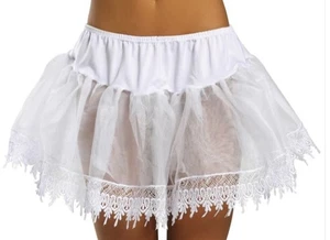 10 tropfenförmige Spitzenunterröcke - weiß - Leg Avenue (Qualität) - Bild 1 von 1