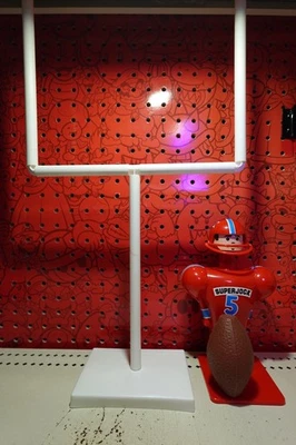 Vintage 1986 Super Jock Toe Football Player Game Milton Bradley Field Goal - Image 1 of 4