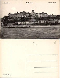 Postal de colección - Palacio Real Budapest Konigl. Burg - Imagen 1 de 1