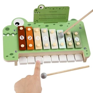 Plastic Kids Keyboard Xylophone Music Instrument Toys Preschool Boy and Girl - Picture 1 of 12
