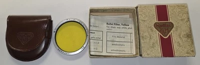 Filtro Rollei Amarillo Medio Amarillo Planar Xenotar 3.5 Alemania  Foto 1 de 4