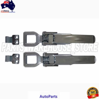 Steel Heavy Duty Over Center Fastener x2 (Lock Latch Handle) Trailer Tray AU - image 1 of 4